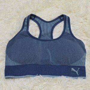 Puma Women's Navy Sports Bra